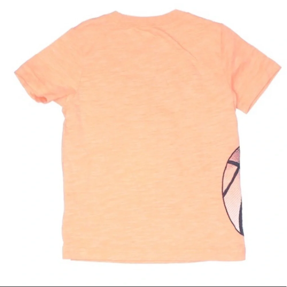 Carter’s Mom Big Shot Neon Orange Graphic T-shirt unisex kids 3T toddler